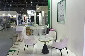 Corporate event exhibition stand