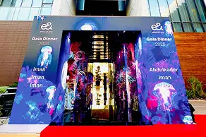 Interactive exhibition stand