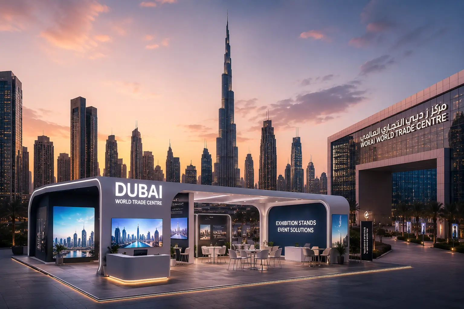 Exhibition stand and event solutions in Dubai