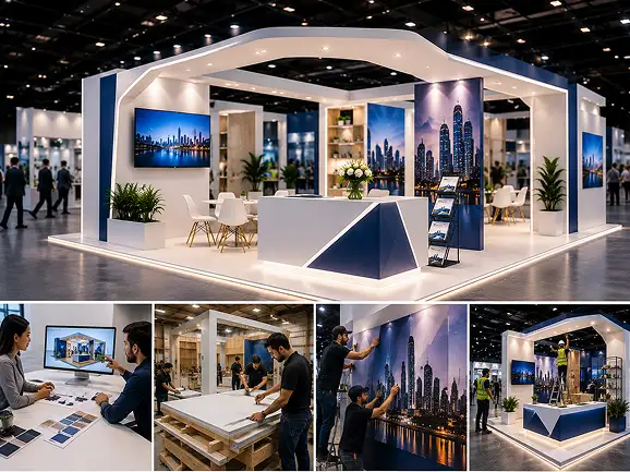 Premium exhibition stand services in Dubai
