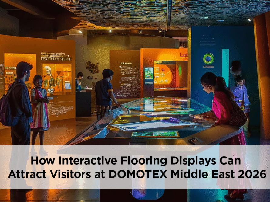 interactive flooring displays DOMOTEX Middle East 2026