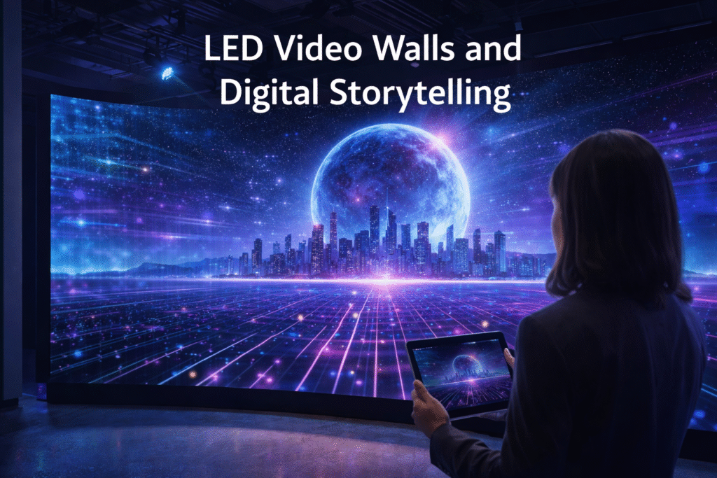 LED Video Walls and Digital Storytelling