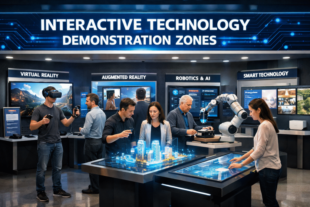 Interactive Technology Demonstration Zones