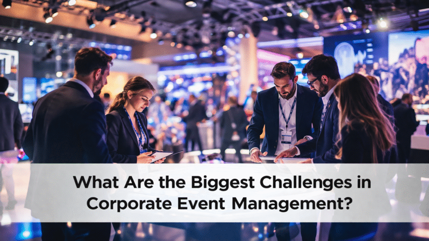 Challenges in Corporate Event Management