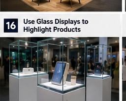 glass display
