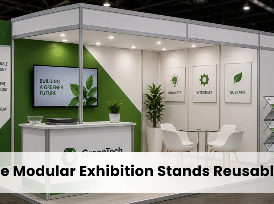 are modular exhibition stands reusable