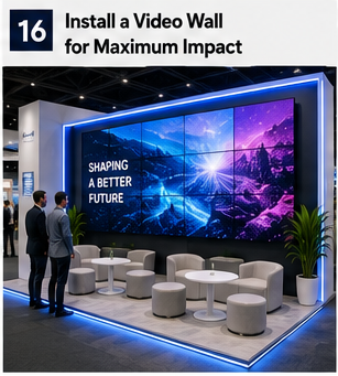 Install a Video Wall for Maximum Impact
