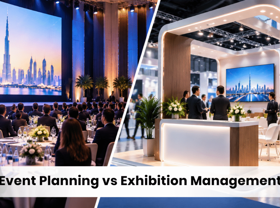 event planning vs exhibition management