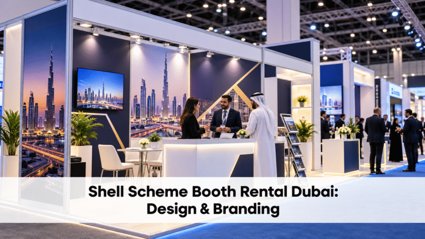 shell scheme booth rental dubai