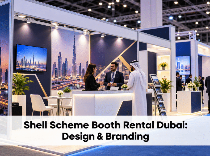 shell scheme booth rental dubai