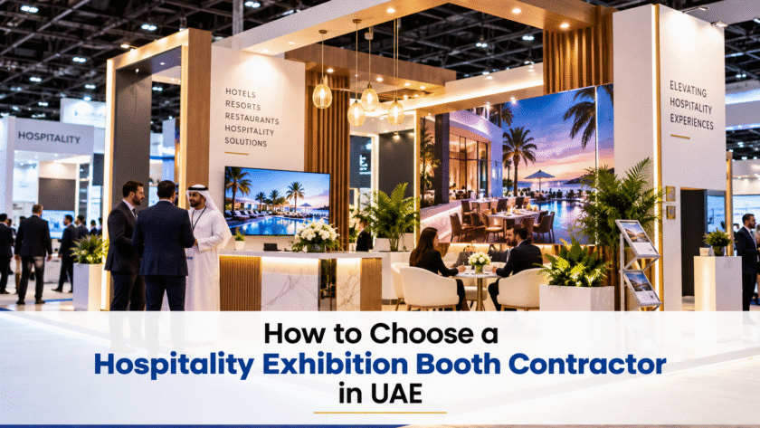 hospitality exhibition booth contractor in UAE