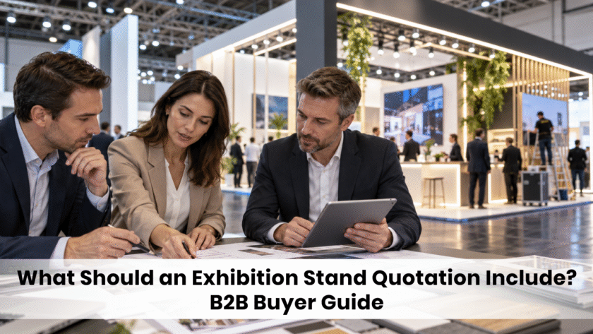 exhibition stand quotation